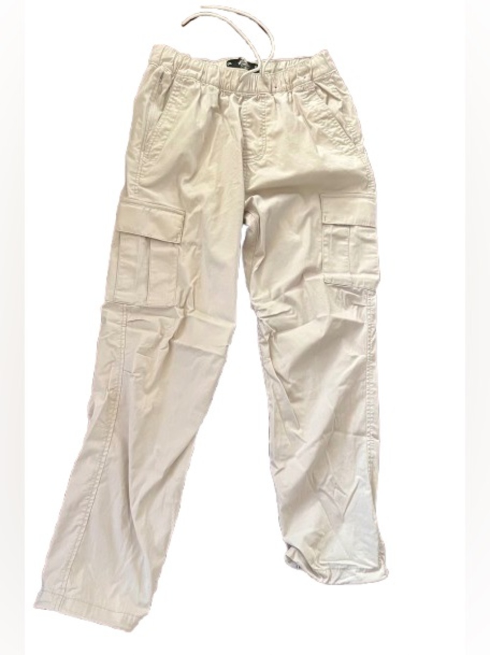 Hollister Men's Epic Flex Parachute Cargo Pants in Light Beige - XS